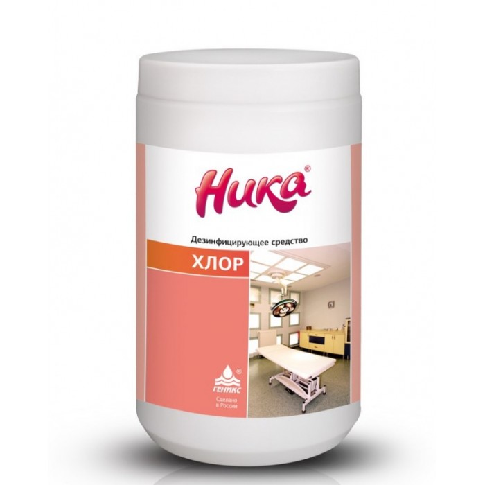 НИКА-хлор дезинф. средство 1кг (12)(10)(6)