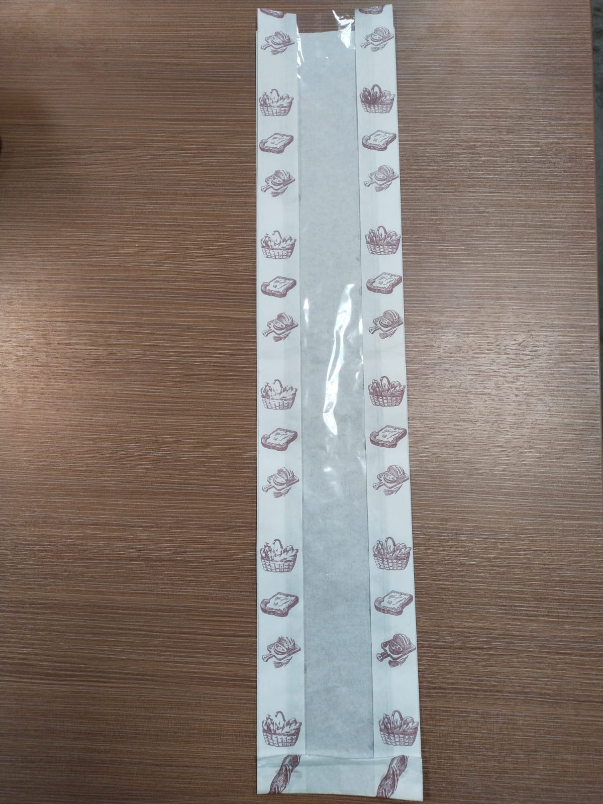 Пакет бумажный с ОКНОМ белый 600*110*40*50 (2500)